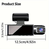 Triple lens dash cam 32GB 1080P HD — view 3