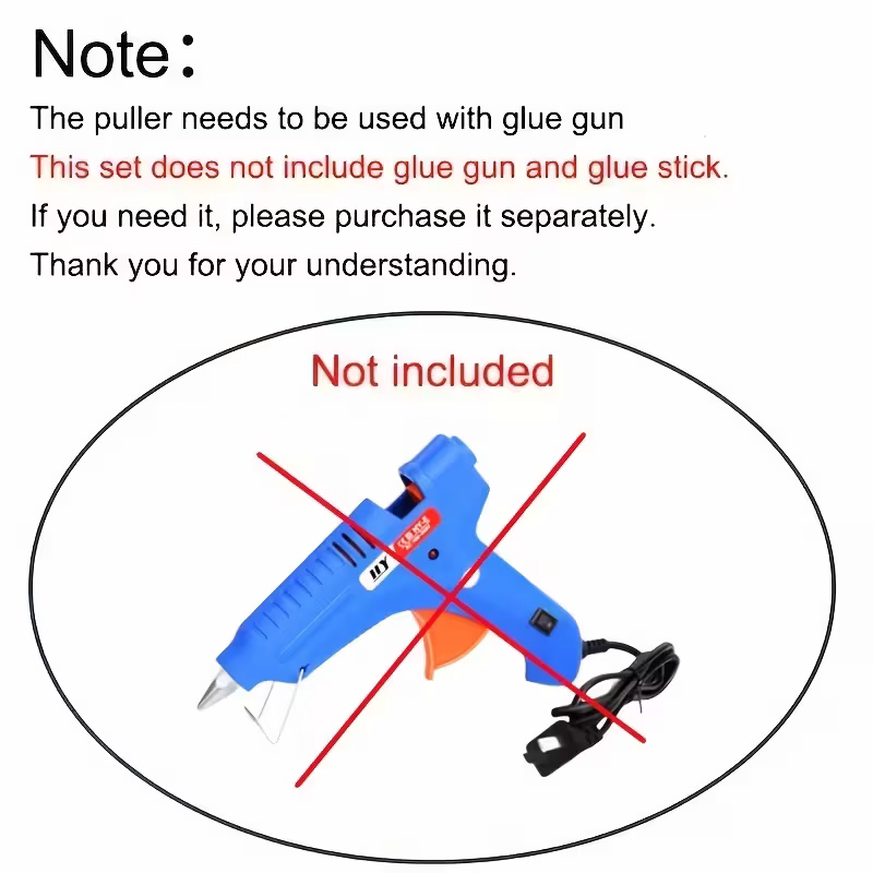 Car dent repair T-pull puller tools — view 6