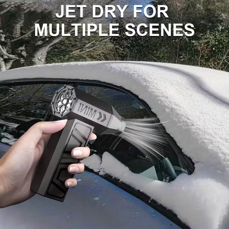 Car wireless snow blower 130,000 RPM turbine — view 6
