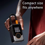 Portable wireless air compressor tyre pump — view 4