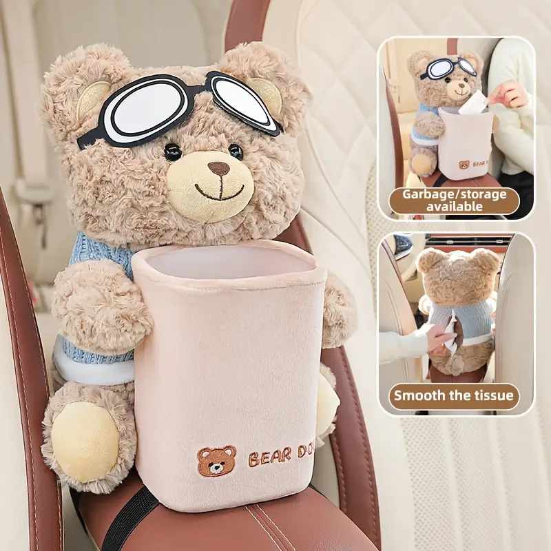 A cute car tissue holder — view 3