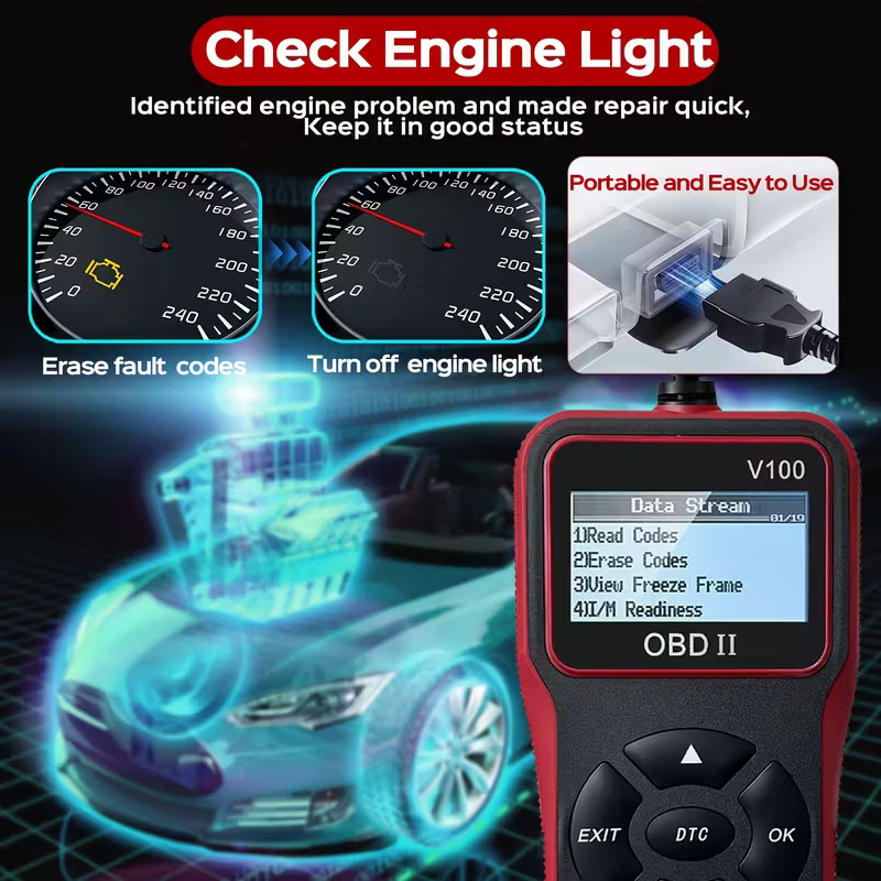 OBD2 fault diagnosis engine code reader — view 6