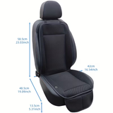 Ventilation car seat cushion with turbine fan — view 6