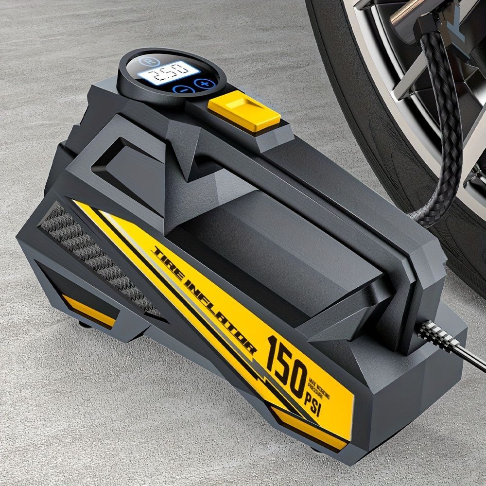 CaRSun 12V portable tyre inflator — view 2