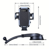 TOPK car phone holder — view 4