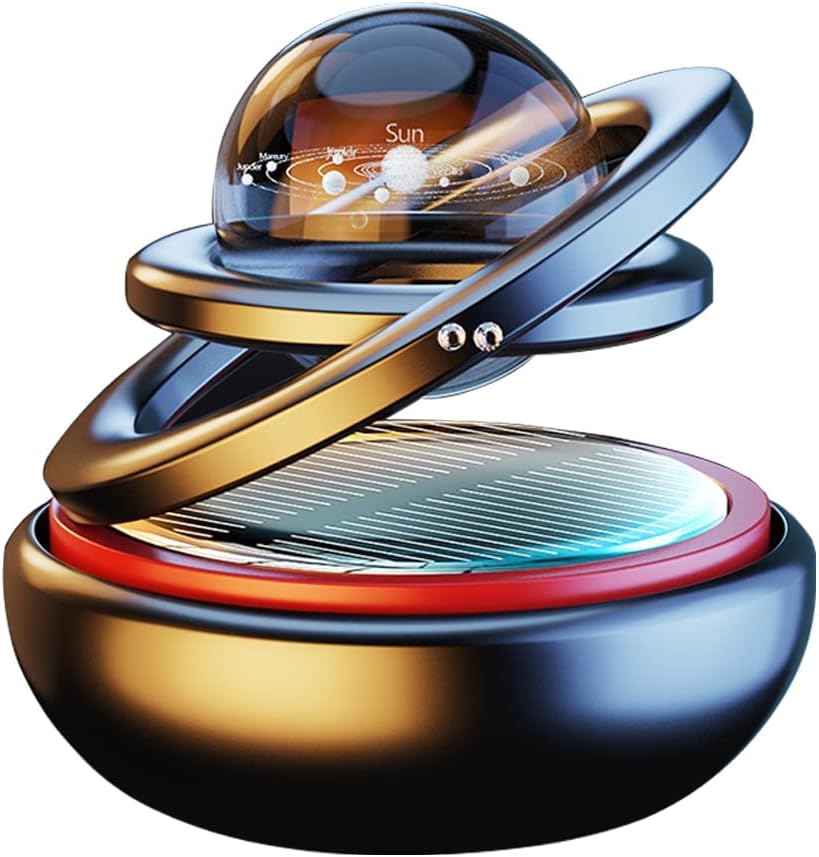 Solar-Powered Rotating Car Air Freshener — view 10