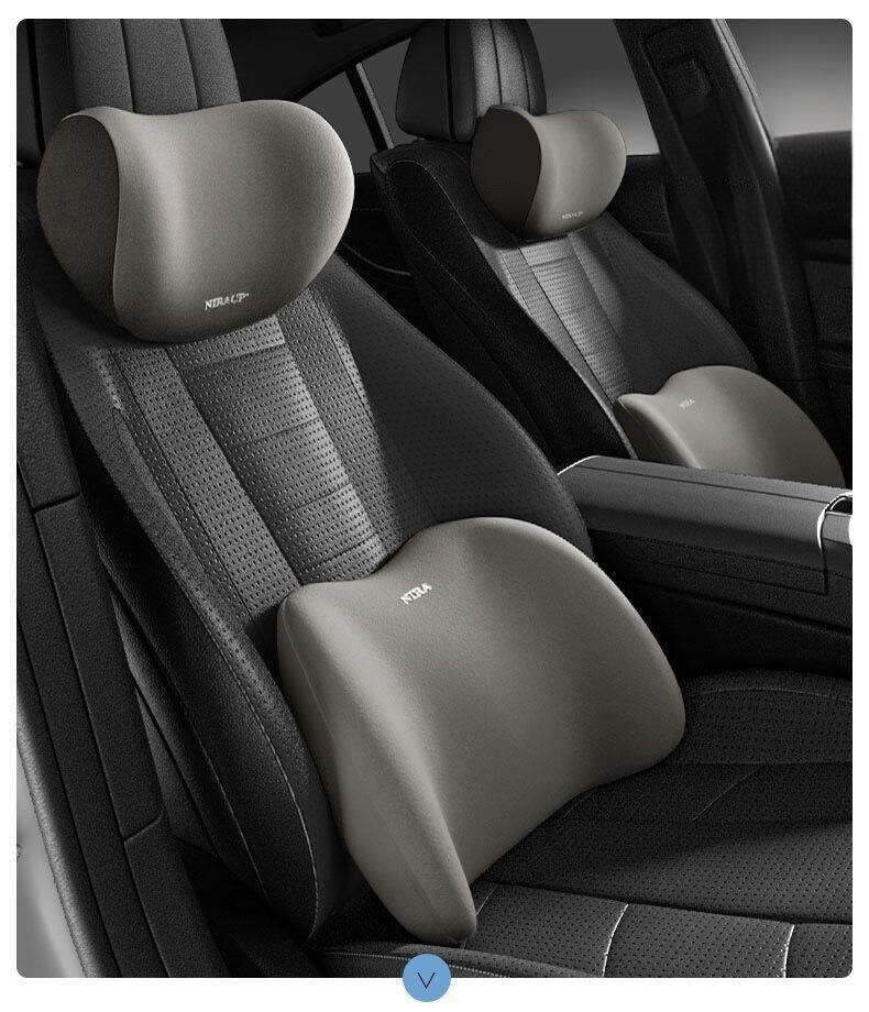 Car Headrest & Lumbar Support — view 3