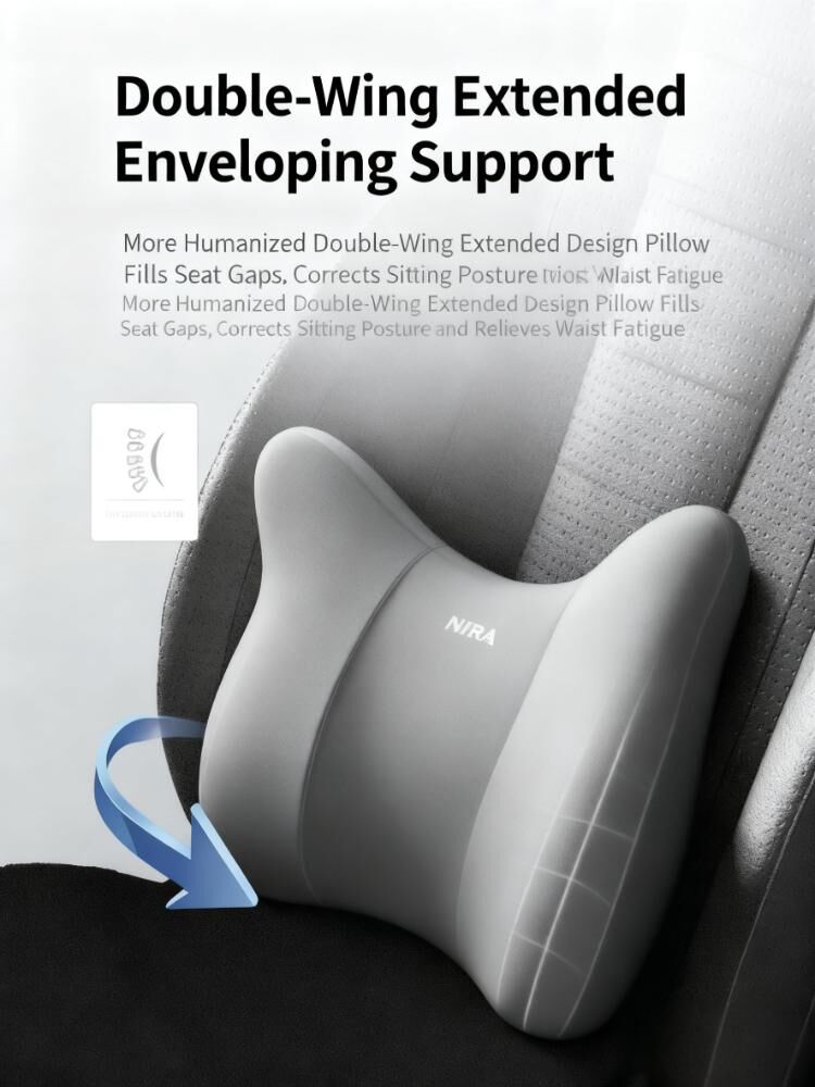 Car Headrest & Lumbar Support — view 6
