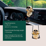 Cute Swinging Labrador Car Mirror — view 7