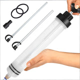500cc manual fluid extractor pump black — view 2