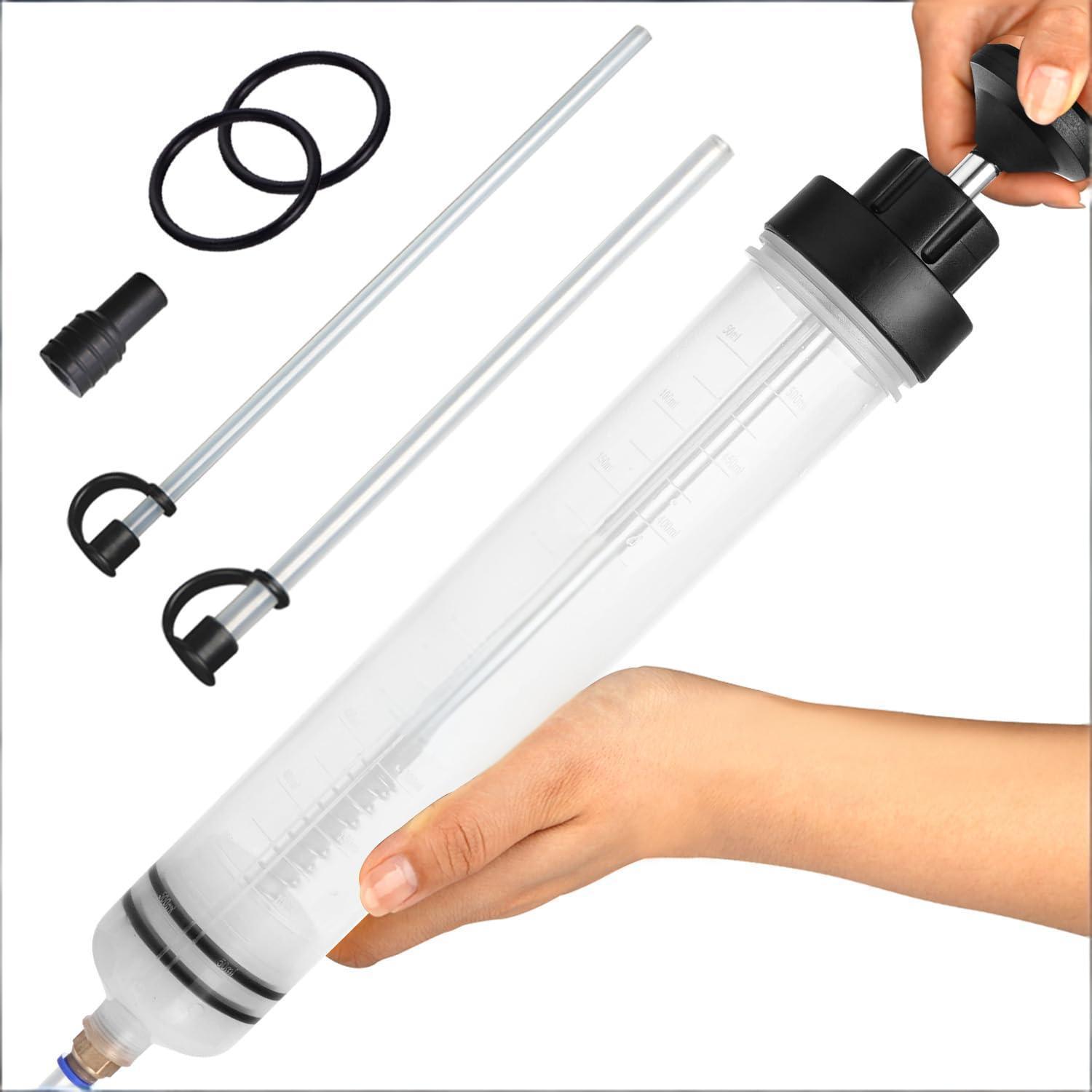 500cc manual fluid extractor pump black — view 2
