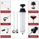 500cc manual fluid extractor pump black — view 4