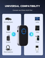 Bluetooth 5.3 AUX audio receiver — view 3