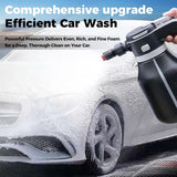 Rechargeable electric foam sprayer black — view 3