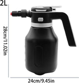 Rechargeable electric foam sprayer black — view 9