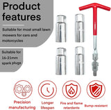Universal T-handle spark plug wrench set — view 6