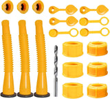 3-Pack Fuel Can Spout Kit with Flexible — view 2