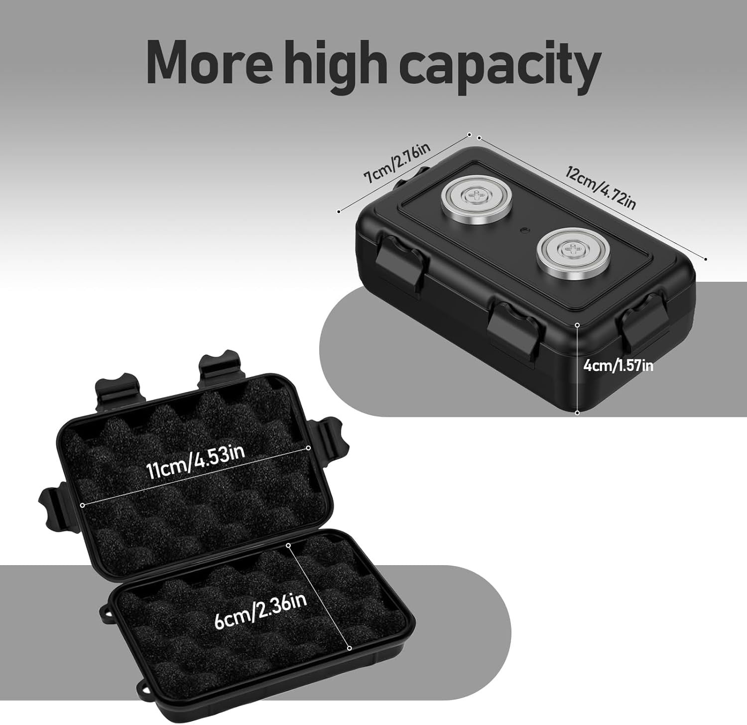 Compact Magnetic Key Holder with Strong Neodymium — view 5
