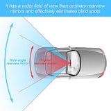 Wide-Angle Car Rearview Mirror with Curved HD — view 5