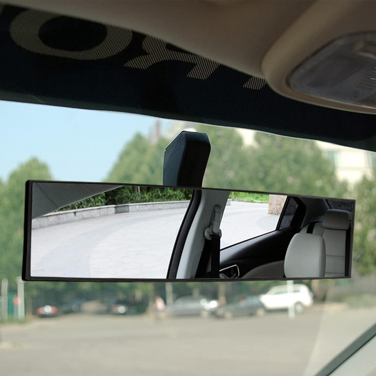 Wide-Angle Car Rearview Mirror with Curved HD — view 7