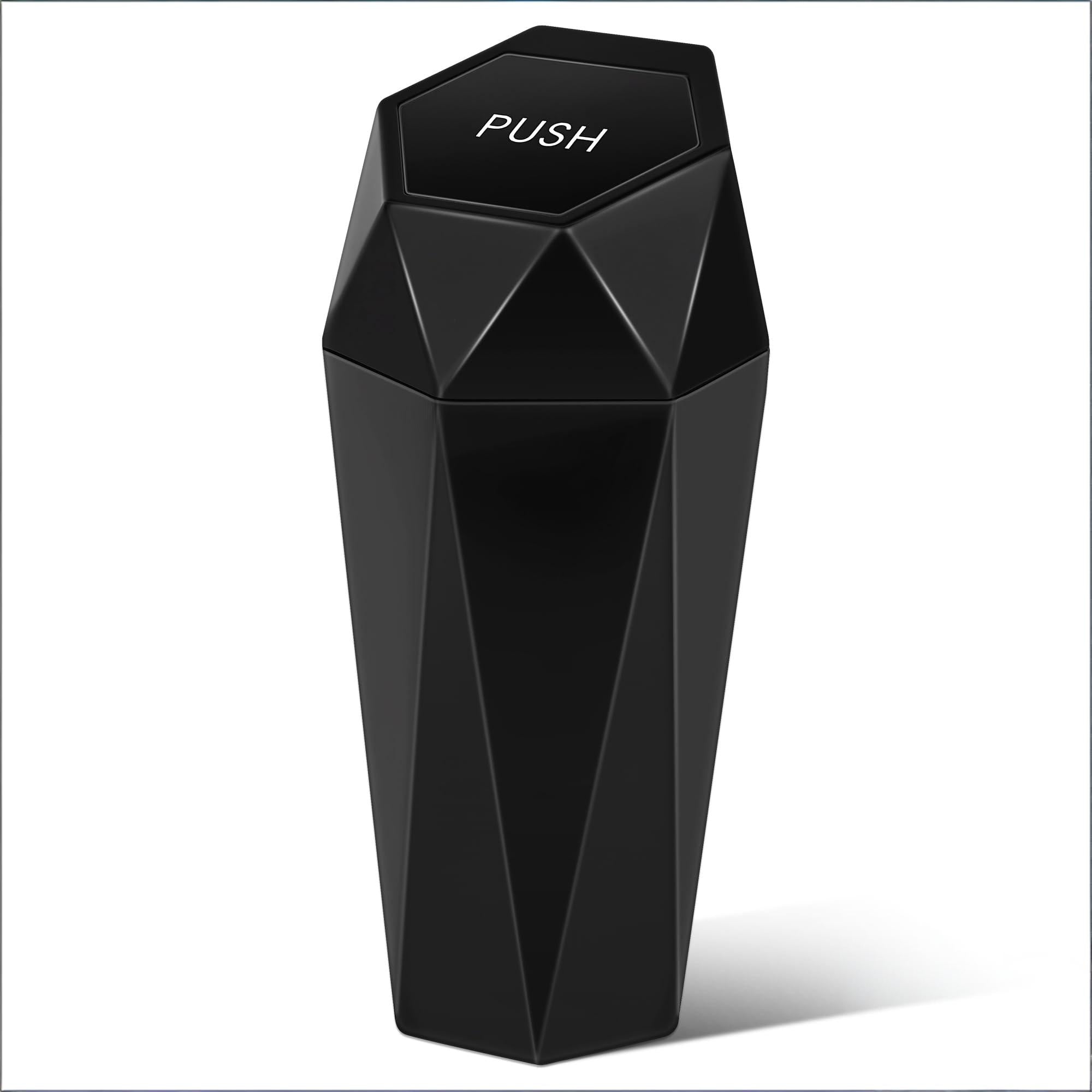 Push-top car trash can 600mL — view 2
