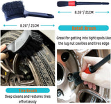 4-Piece Wheel Cleaning Brush Set with 2 — view 5