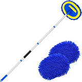 Telescopic Car Cleaning Mop with 4-Section Aluminium — view 10