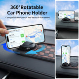 2-in-1 car dashboard phone holder mat — view 3