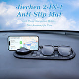 2-in-1 car dashboard phone holder mat — view 9