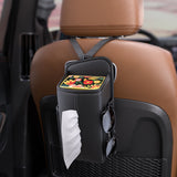 Car seat side-mount storage organiser black — view 8