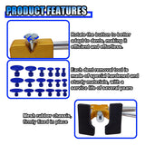 19 piece paintless car dent repair kit — view 6