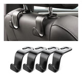 4-pack car headrest hooks — view 2