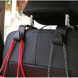 4-pack car headrest hooks — view 7