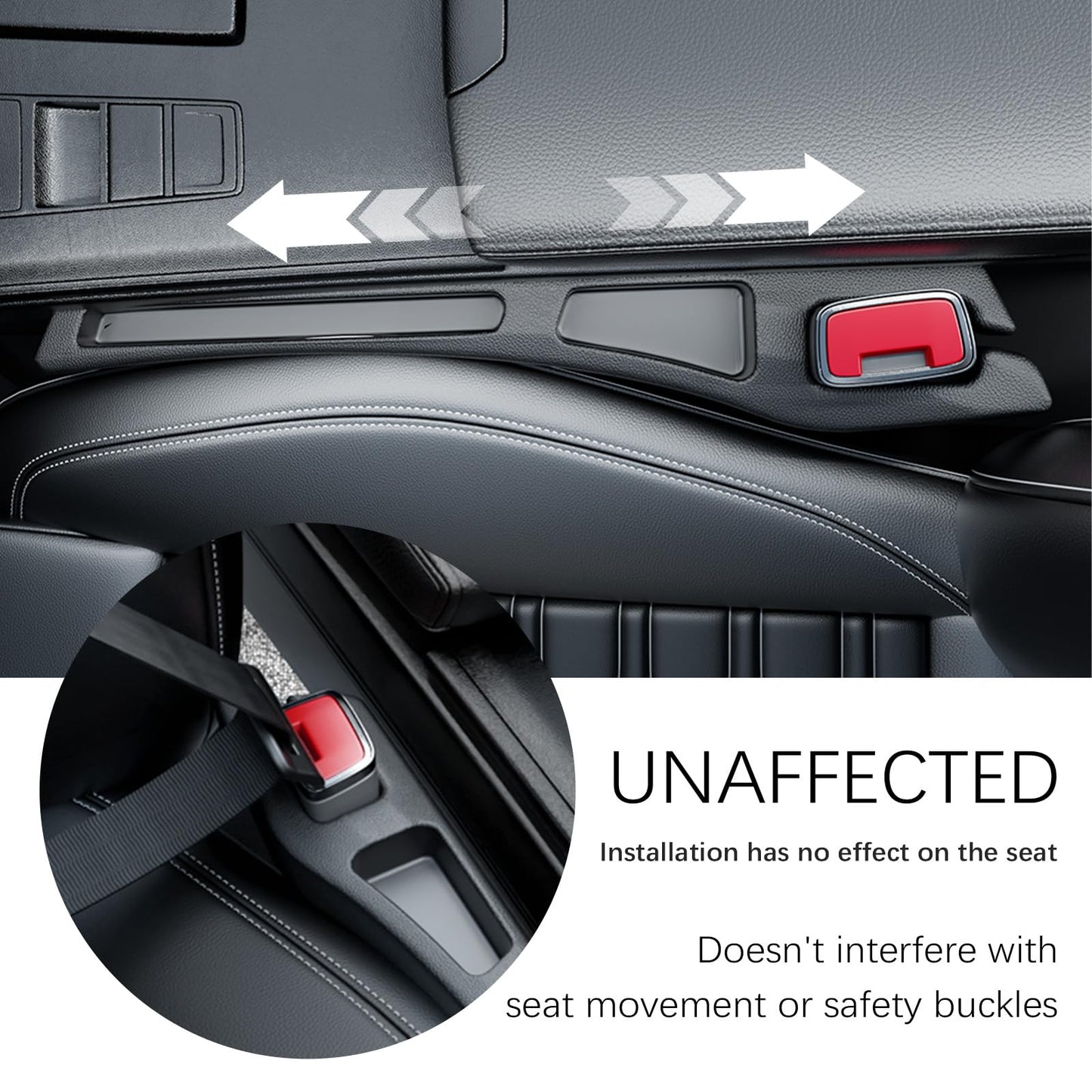 2-pack car seat gap plugs — view 5