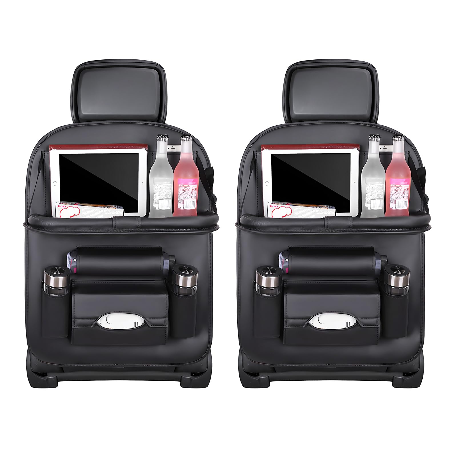 Car Back Seat Organiser Foldable Tray — view 5