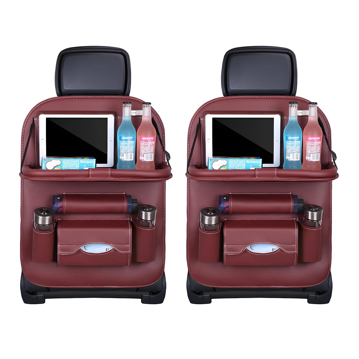 Car Back Seat Organiser Foldable Tray — view 4