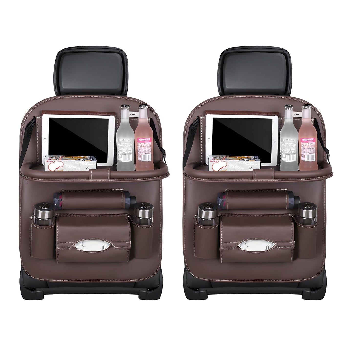 Car Back Seat Organiser Foldable Tray — view 3