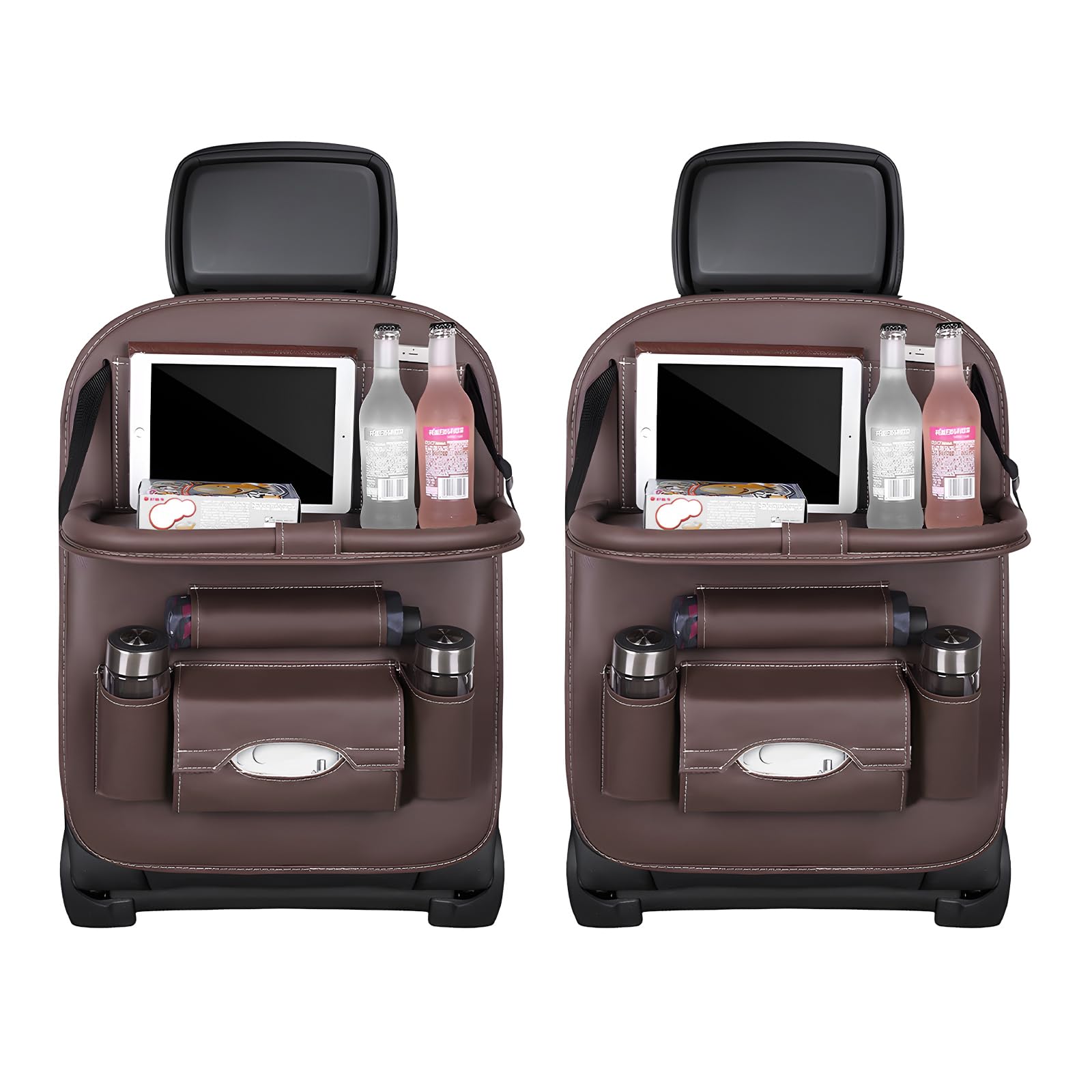Car Back Seat Organiser Foldable Tray — view 3