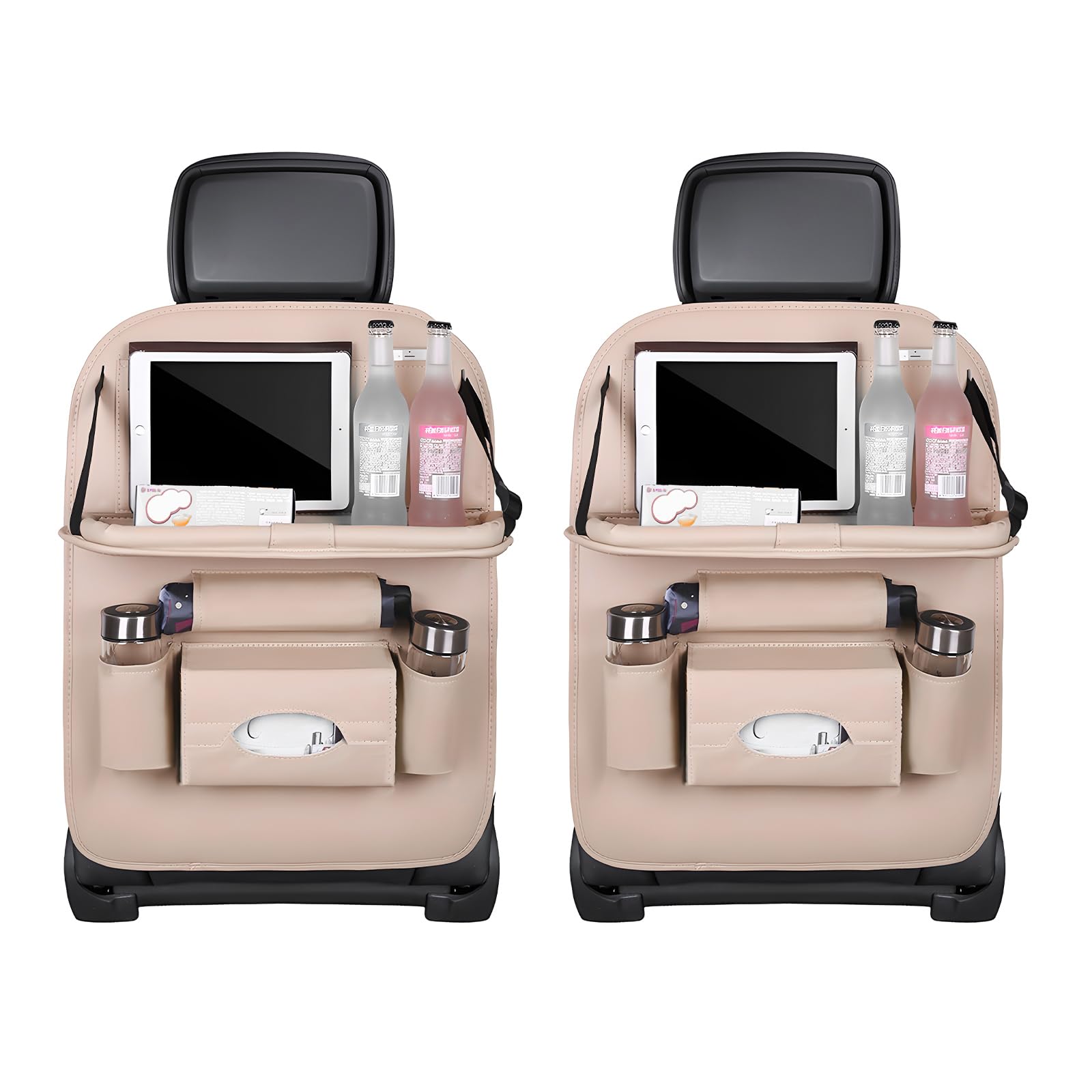 Car Back Seat Organiser Foldable Tray — view 2