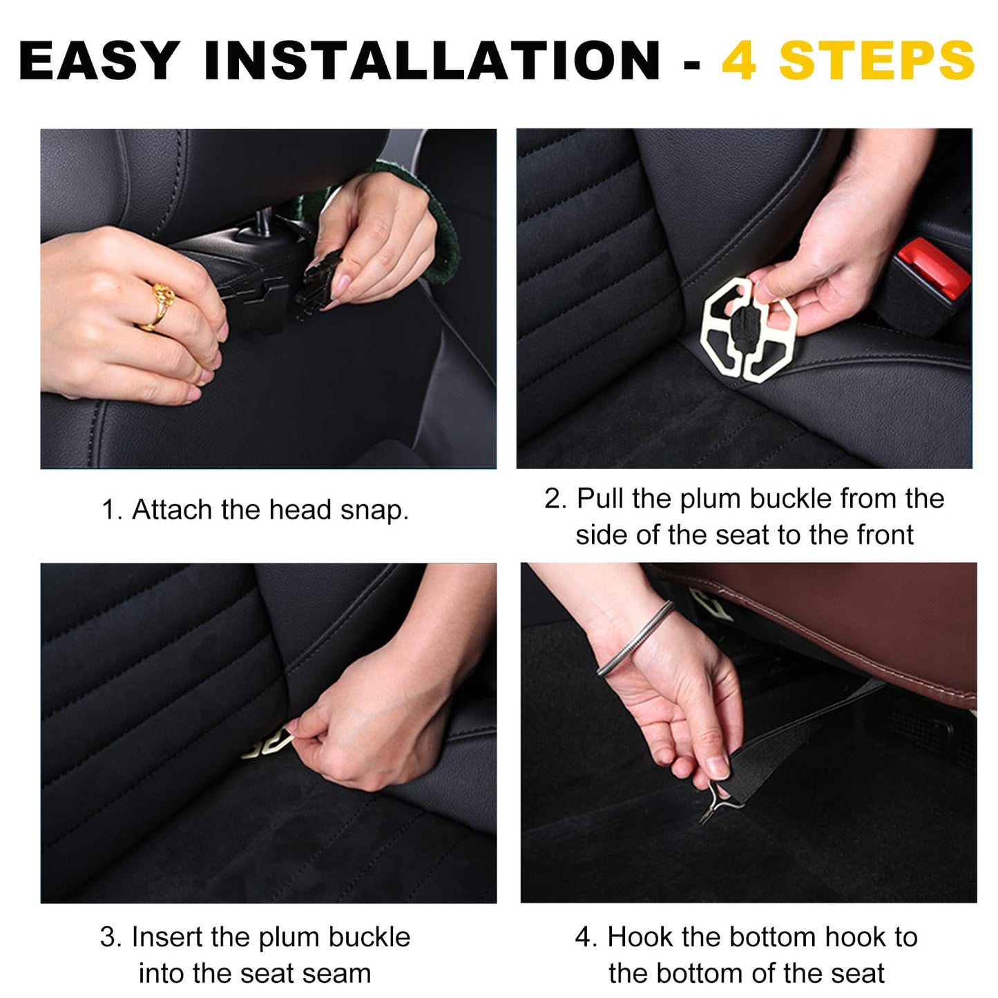 Car Back Seat Organiser Foldable Tray — view 10