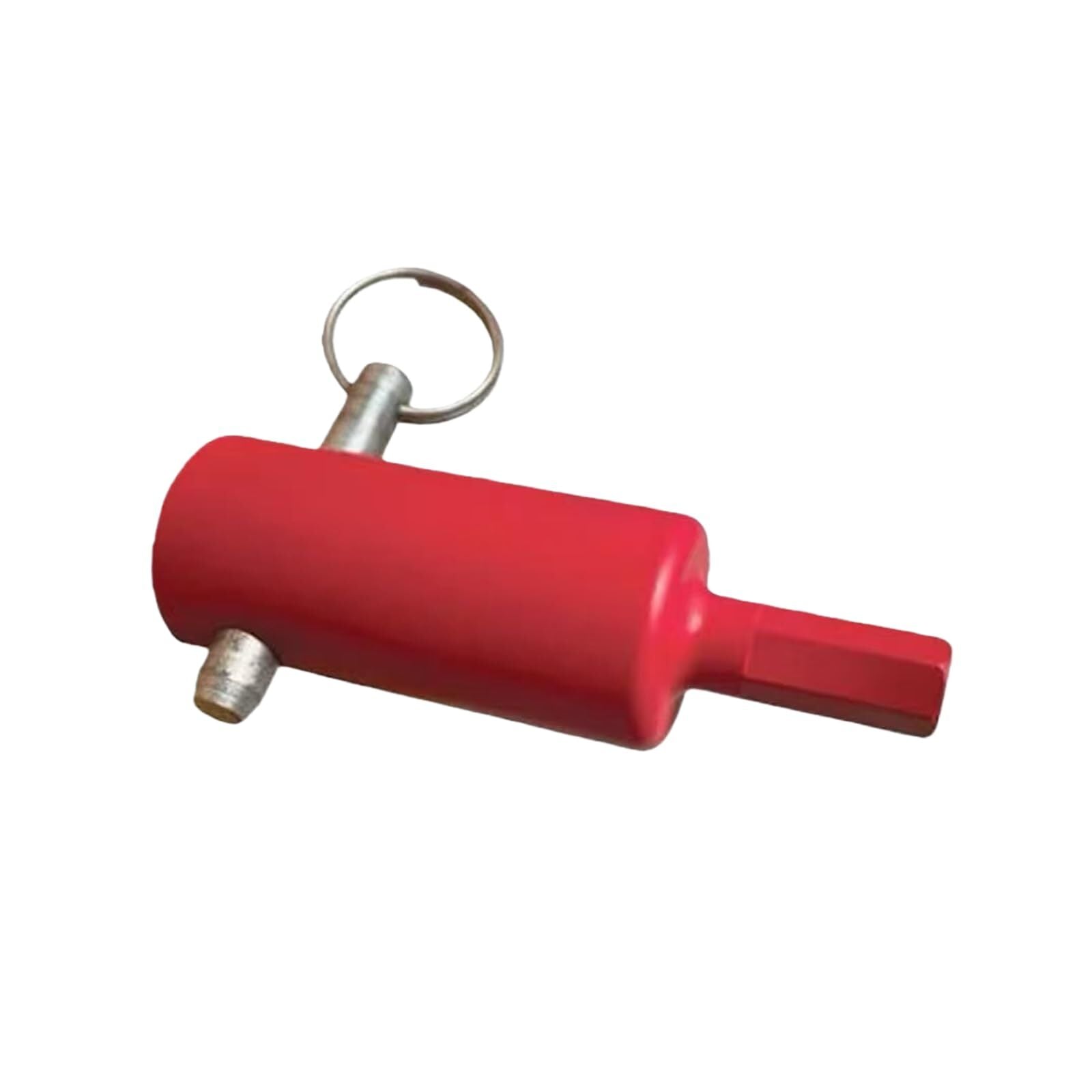 Trailer jack drill adapter red — view 2