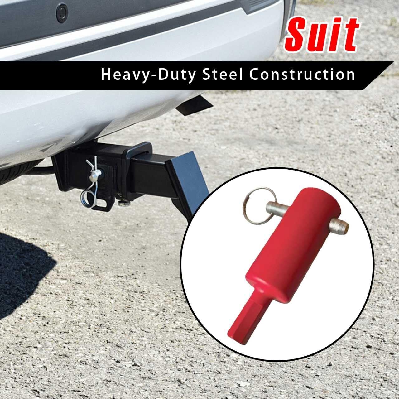Trailer jack drill adapter red — view 8
