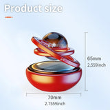 Solar-Powered Rotating Car Air Freshener — view 4