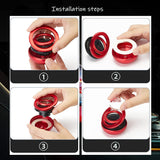 Solar-Powered Rotating Car Air Freshener — view 6