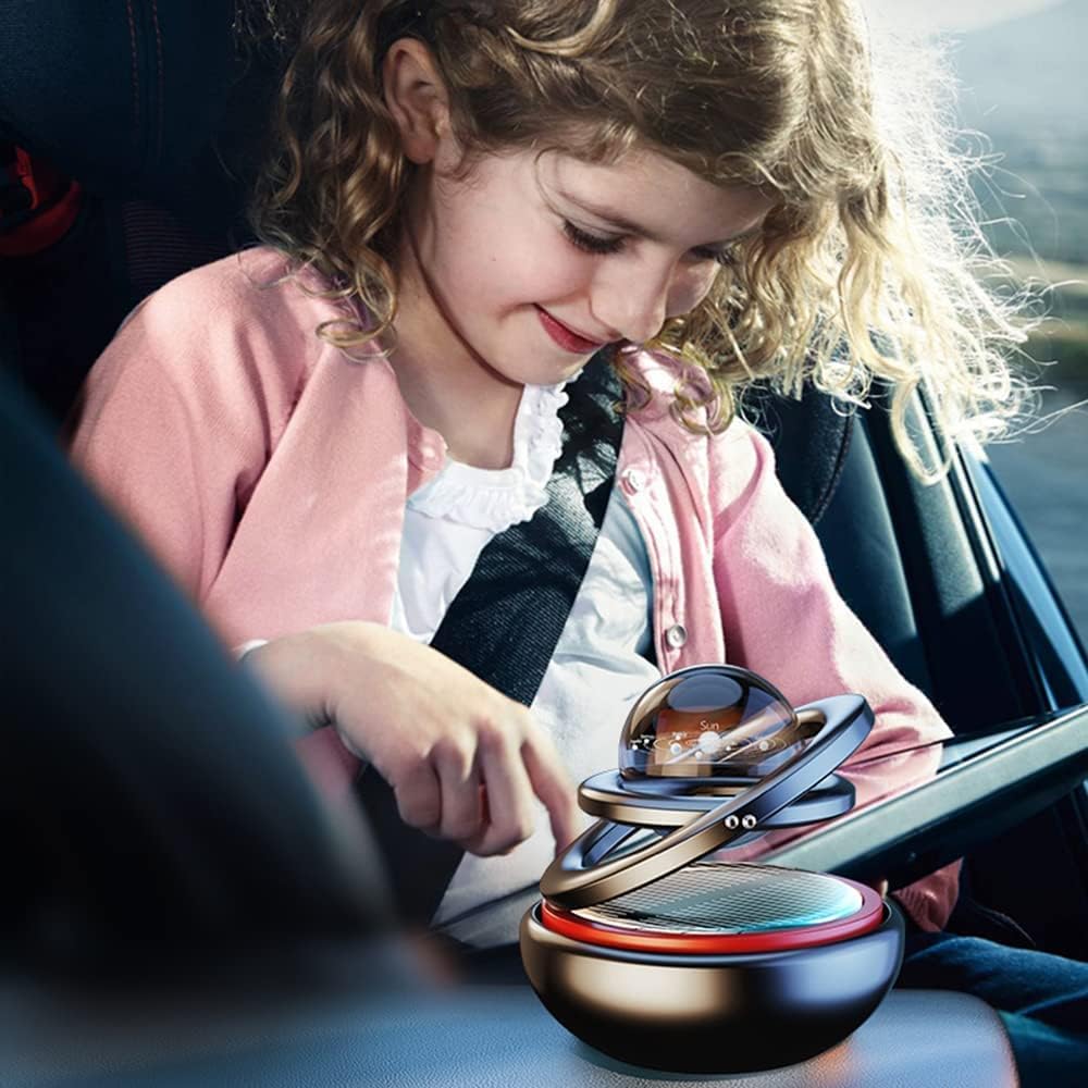 Solar-Powered Rotating Car Air Freshener — view 9