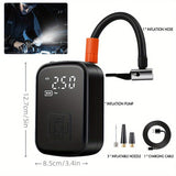 150PSI portable cordless tyre inflator — view 2