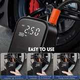 150PSI portable cordless tyre inflator — view 3