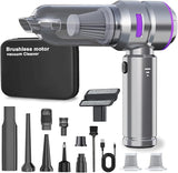 Car vacuum cleaner 19000PA handheld purple — view 3