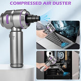 Car vacuum cleaner 19000PA handheld purple — view 5