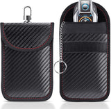 Faraday pouch car keys 2 pack RFID black — view 3